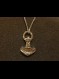 Pendant with leather string Ulvkors