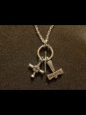 Pendant with Chain Mjolnir