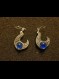 Ear Ring Celtic Blue